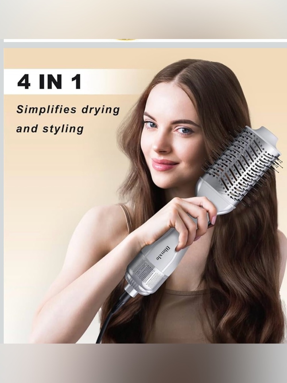 Styling Blow Dryer Brush, Hair Volume Powder, Goody Headwrap and Comb Set - Picture 9 of 16
